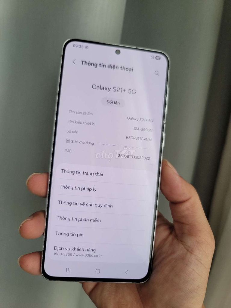 Samsung Galaxy S21+ 5G 256GB Bạc. Mua bán Điện thoại tại Quận 8 Tp Hồ Chí Minh được đăng bởi Phan Minh Tân hình 1