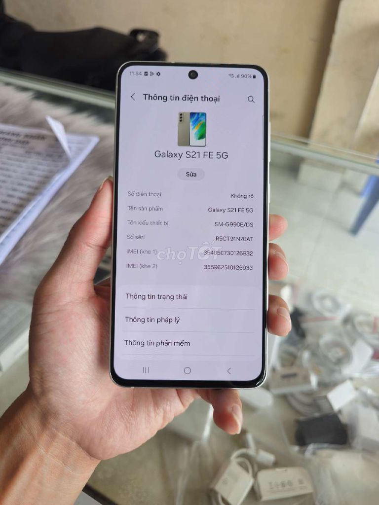 Samsung S21 FE 5G 8GB/256GB. Mua bán Điện thoại tại Quận 12 Tp Hồ Chí Minh được đăng bởi Smartphone giá kho hình 1