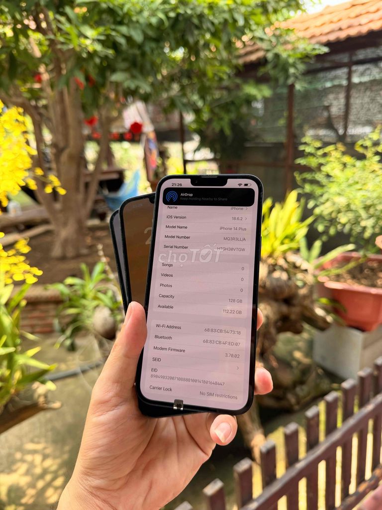 iPhone 14 Plus 128GB Mỹ Đã sử dụng. Mua bán Điện thoại tại Thành phố Buôn Ma Thuột Đắk Lắk được đăng bởi Quảng Phạm Mua Iphone Lock và QT  HCM hình 1