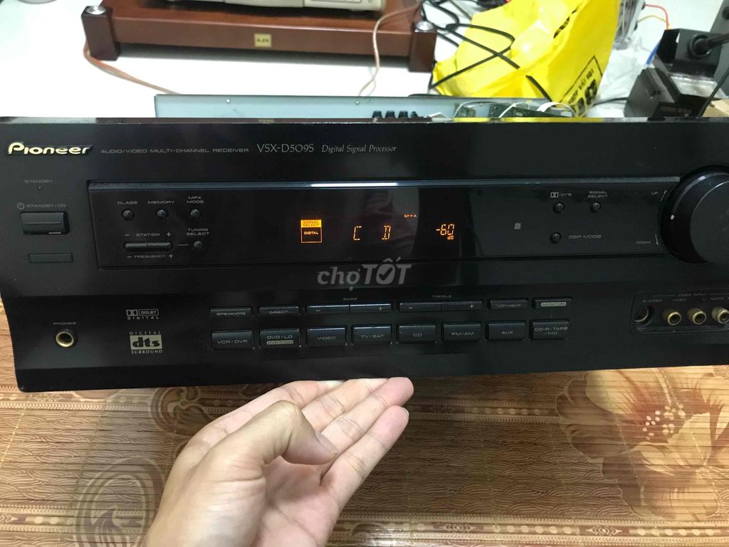 Bộ giải mã âm thanh Pioneer VSX-D509S Đen. Mua bán Tivi, Âm thanh tại Huyện Ea Kar Đắk Lắk được đăng bởi a hào hình 1