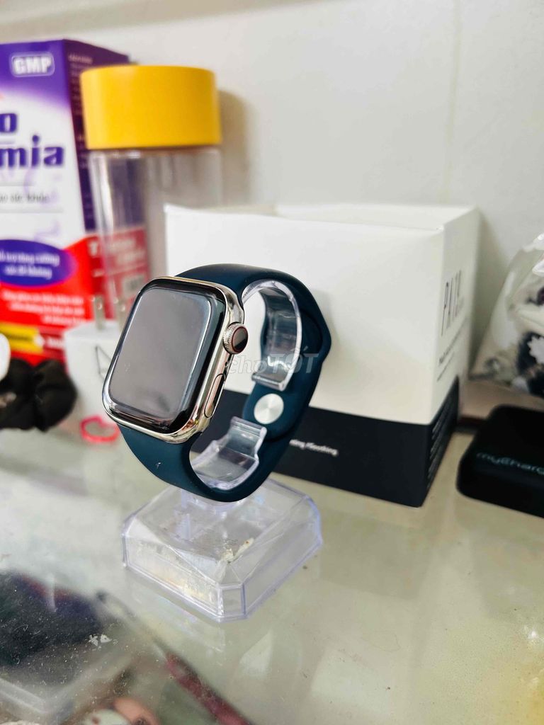 APPLE WATCH SERIES 9 41mm bản hermes Thép  ESIM. Mua bán Thiết bị đeo thông minh tại Huyện An Lão Hải Phòng được đăng bởi Nguyễn Anh hình 2