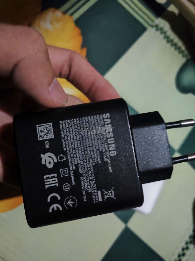 Củ sạc Samsung 45W Đen Mới. Mua bán Phụ kiện (Màn hình, Chuột...) tại Huyện Lâm Hà Lâm Đồng được đăng bởi Duy Lê hình 1