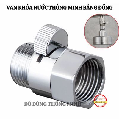 Van khóa nước thông minh bằng đồng thau đầu phi 21. Mua bán Thiết bị vệ sinh, nhà tắm tại Quận Cẩm Lệ Đà Nẵng được đăng bởi Đồ dùng nhập khẩu