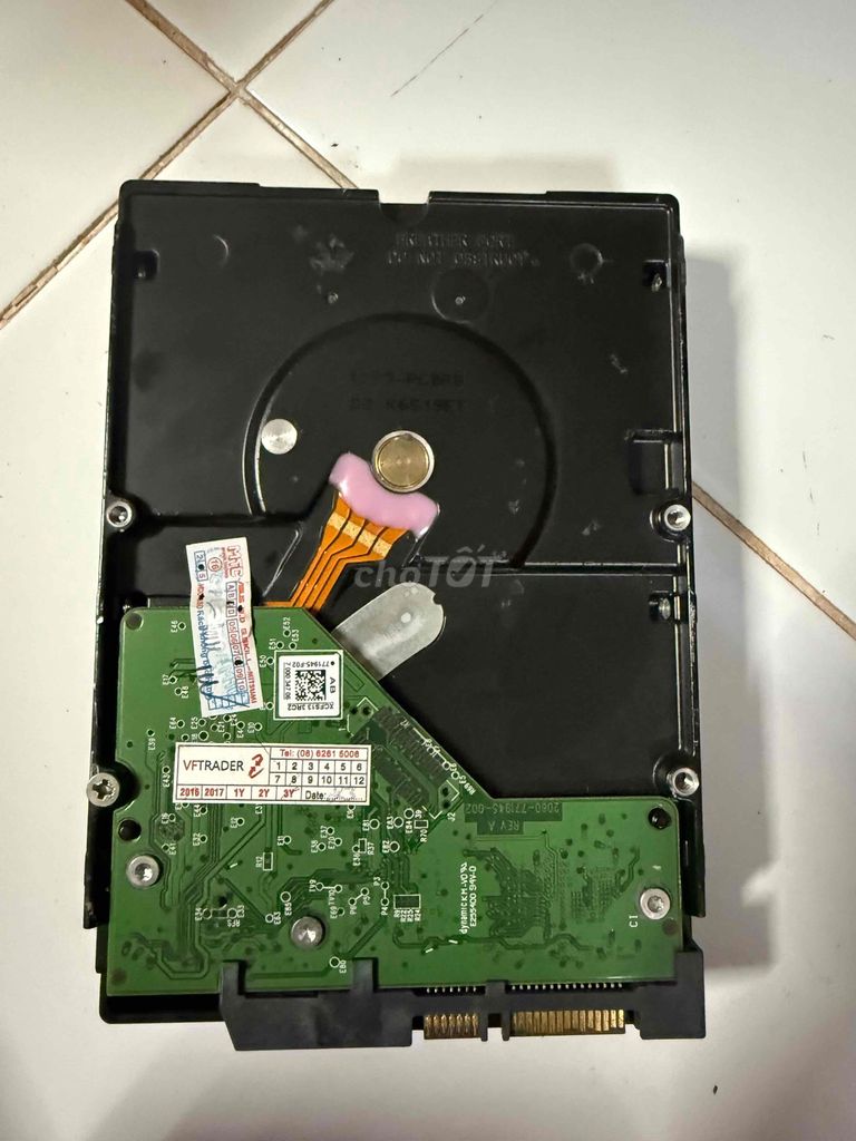 Ổ cứng HDD WD WD40EFRX 4TB Đã sử dụng. Mua bán Linh kiện (RAM, Card...) tại Huyện Cái Nước Cà Mau được đăng bởi Thứ hình 1