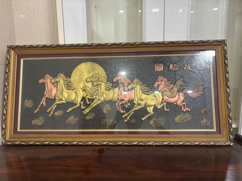 Tranh trang trí Đồng Mã đáo thành công Phong thủy. Mua bán Đồ sưu tầm, đồ cổ tại Quận Tân Bình Tp Hồ Chí Minh được đăng bởi Phương Kỳ Tuấn hình 1