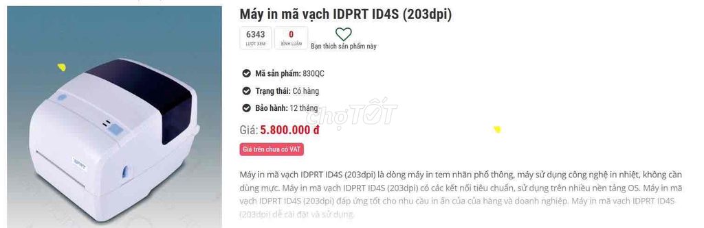 em cần bán máy in còn mới chưa xử dụng. Mua bán Đồ dùng văn phòng tại Huyện Thanh Oai Hà Nội được đăng bởi Nguyễn thăng hình 1