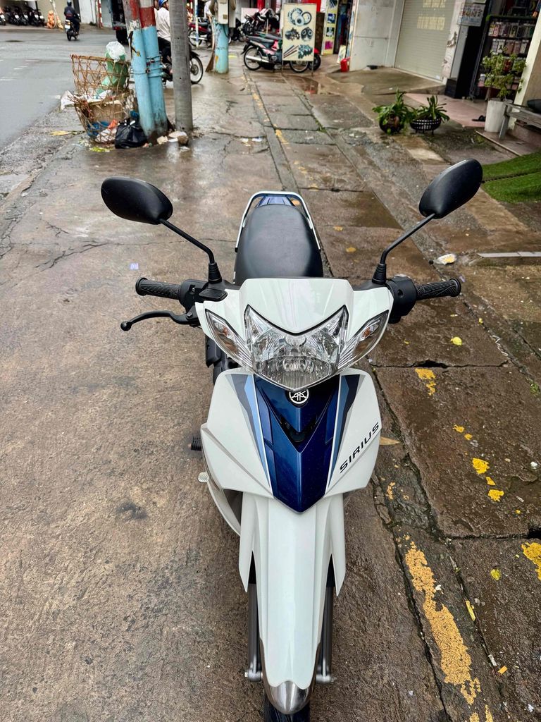 🔵🔵 Sirius trắng xanh đký 2024 rất mới chính chủ. Mua bán Xe máy tại Thành phố Biên Hòa Đồng Nai được đăng bởi XE MÁY CŨ THÀNH MỸ  hình 1