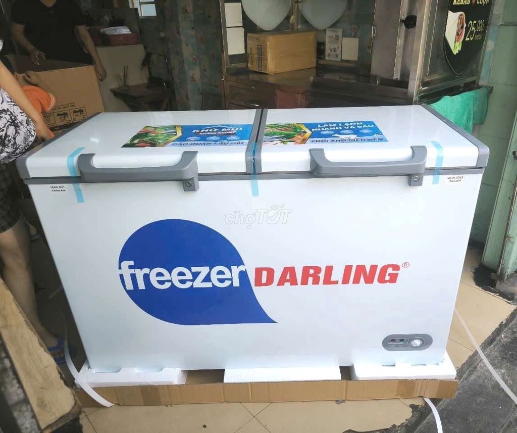 Xả kho tủ đông mát Darling 350L hàng mới 100%💥. Mua bán Tủ lạnh tại Quận 4 Tp Hồ Chí Minh được đăng bởi Pi trần hình 1