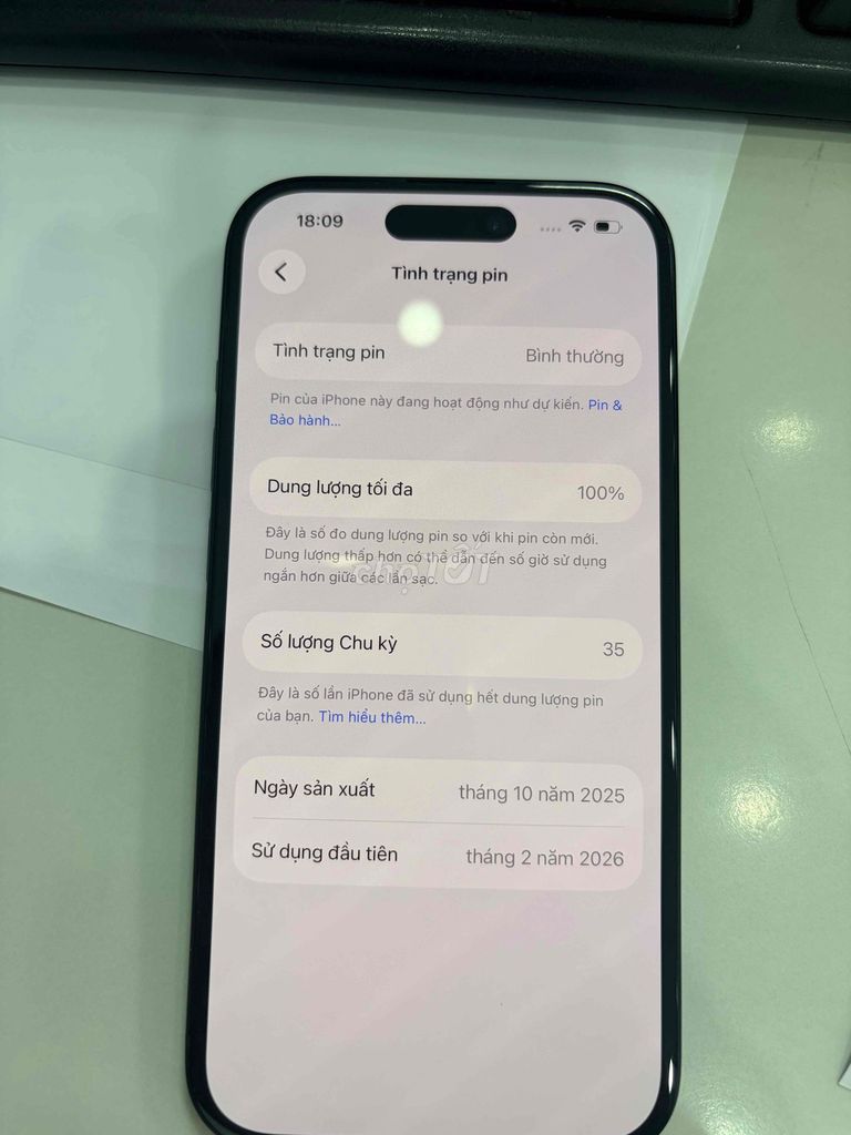 Apple iPhone 15 256GB Đen. Mua bán Điện thoại tại Thành phố Thủ Dầu Một Bình Dương được đăng bởi Phuc Tran hình 1