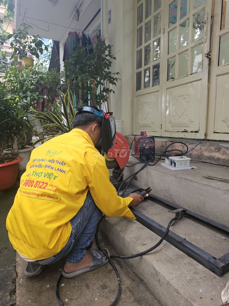 Tuyển thợ cơ khí, hàn sắt - inox, nhôm kính TPHCM. Việc làm tại Thành phố Thủ Đức Tp Hồ Chí Minh được đăng bởi Công Ty TNHH Dịch Vụ Kỹ Thuật Thợ Việt hình 3