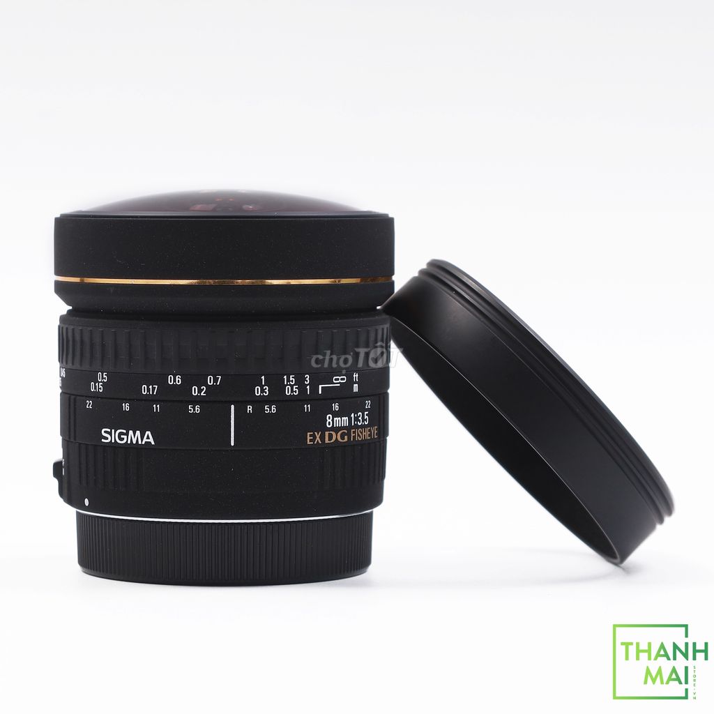 Ống kính Sigma 8mm f3.5 EX DG Fisheye For Canon EF