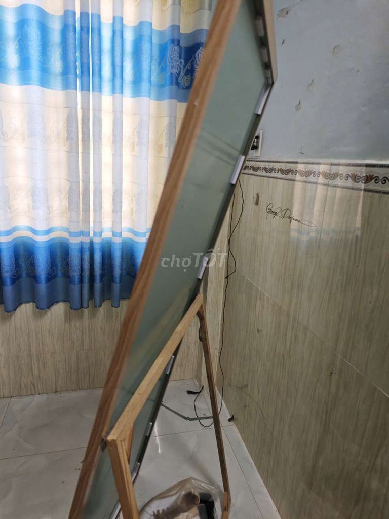 Gương soi toàn thân khung gỗ 80cmx1m8. Mua bán Nội thất, đồ gia dụng khác tại Thành phố Bến Tre Bến Tre được đăng bởi Phuoc man mp hình 1