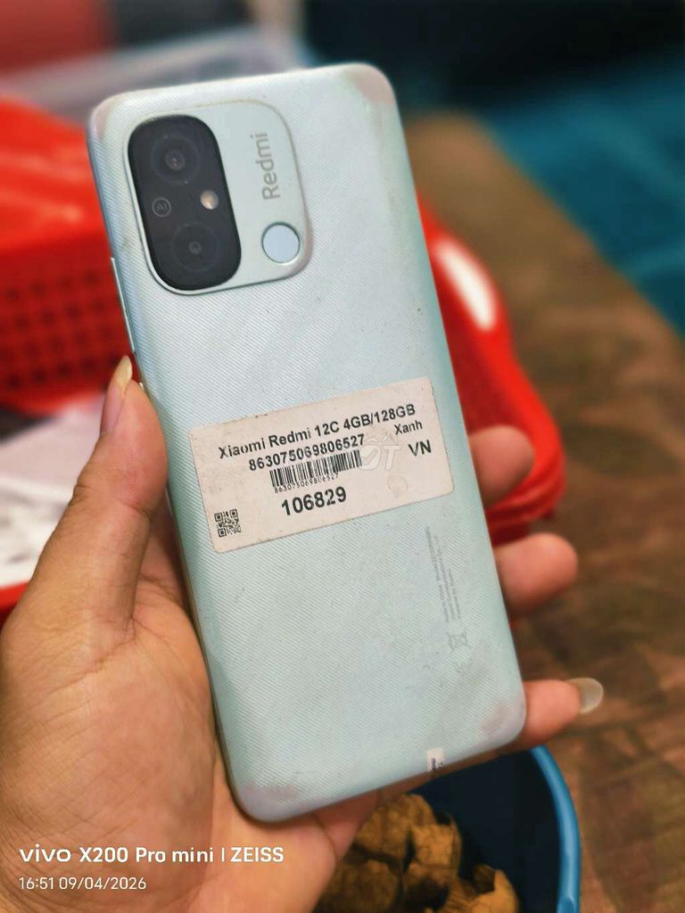 Xiaomi Redmi 12C 128GB Xanh. Mua bán Điện thoại tại Quận Tân Bình Tp Hồ Chí Minh được đăng bởi Táo Bán Lổ hình 1