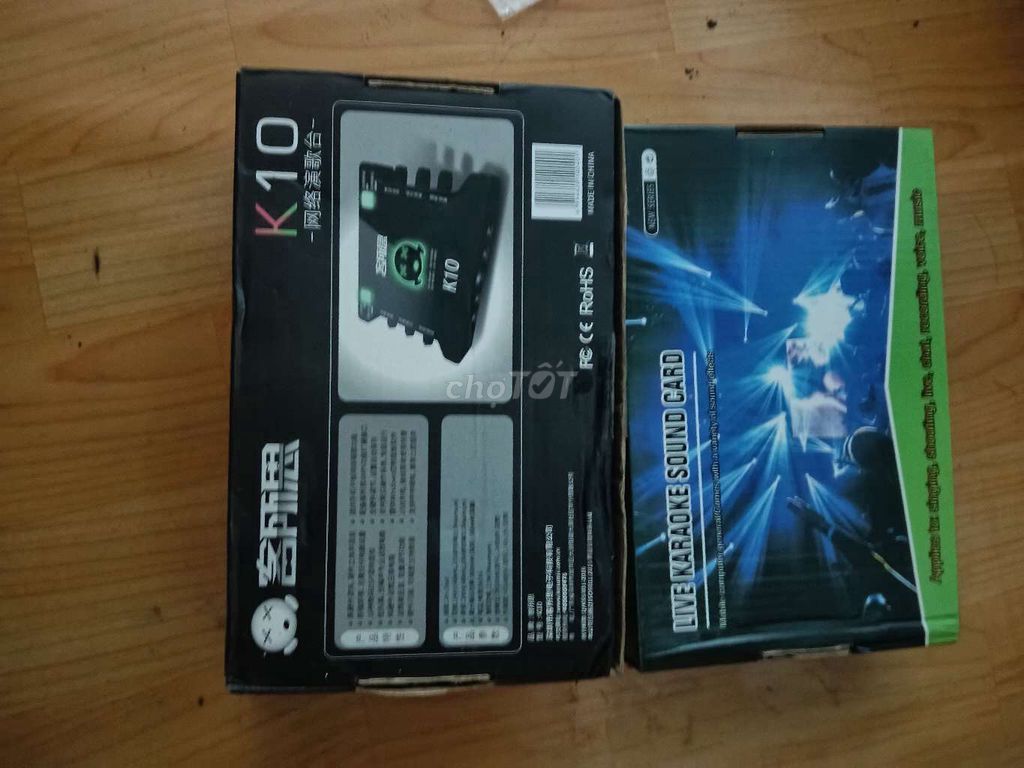 Sound card K10 Đen. Mua bán Tivi, Âm thanh tại Huyện Chơn Thành Bình Phước được đăng bởi Van Nguyen Dong hình 1