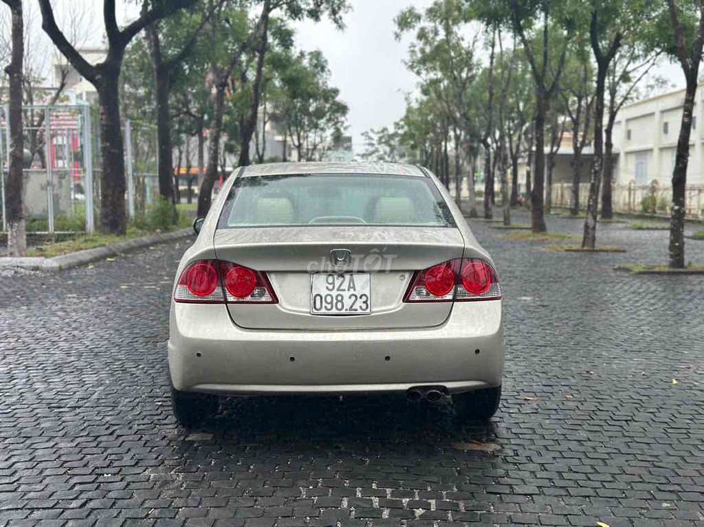 Cằn bán Civic MT 2008 màu vàng nhạt