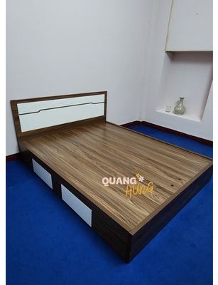 GIƯỜNG GỖ MDF_GIƯỜNG GỖ MDF%GIƯỜNG GỖ CAO CẤP RẺ. Mua bán Giường, chăn ga gối nệm tại Quận 3 Tp Hồ Chí Minh được đăng bởi Nội Thất Quang Hùng