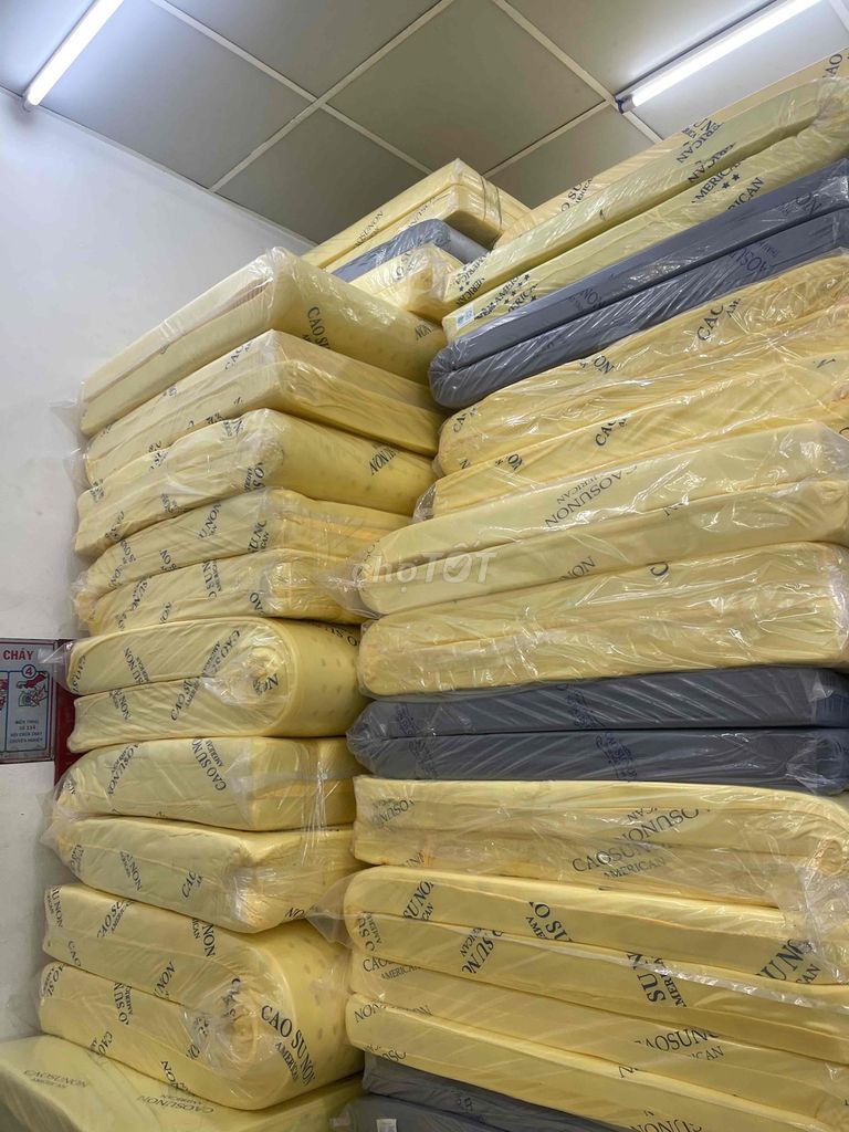 NỆM CAO SU NON XẢ KHO BÁN LẺ GIÁ SỈ GIAO NHANH. Mua bán Giường, chăn ga gối nệm tại Quận Bình Thạnh Tp Hồ Chí Minh được đăng bởi SIÊU THỊ NỆM GIÁ RẺ hình 1