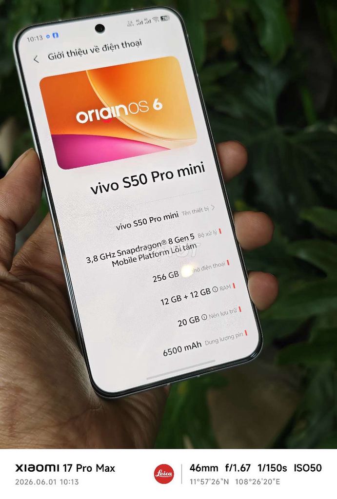 vivo s50 pro mini 12/256 full box. Mua bán Điện thoại tại Thành phố Đà Lạt Lâm Đồng được đăng bởi Flag ship VN hình 1