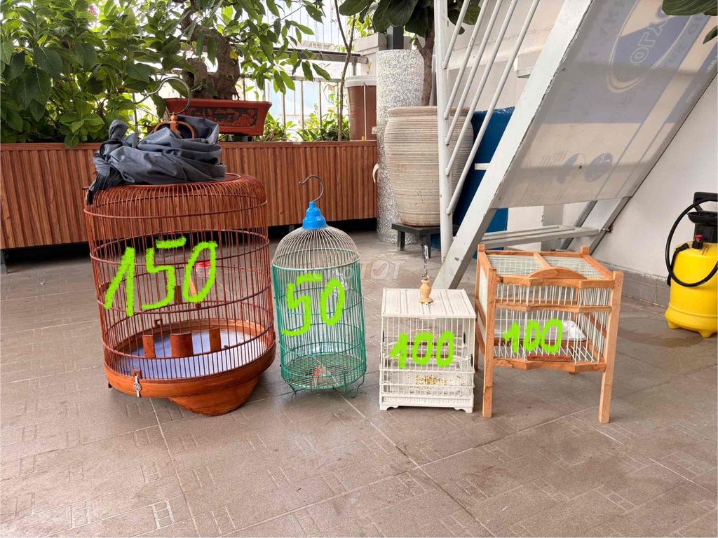 Lồng chim tre nan nâu. Mua bán Phụ kiện, Thức ăn, Dịch vụ tại Quận Gò Vấp Tp Hồ Chí Minh được đăng bởi Nguyễn Minh Tâm hình 1