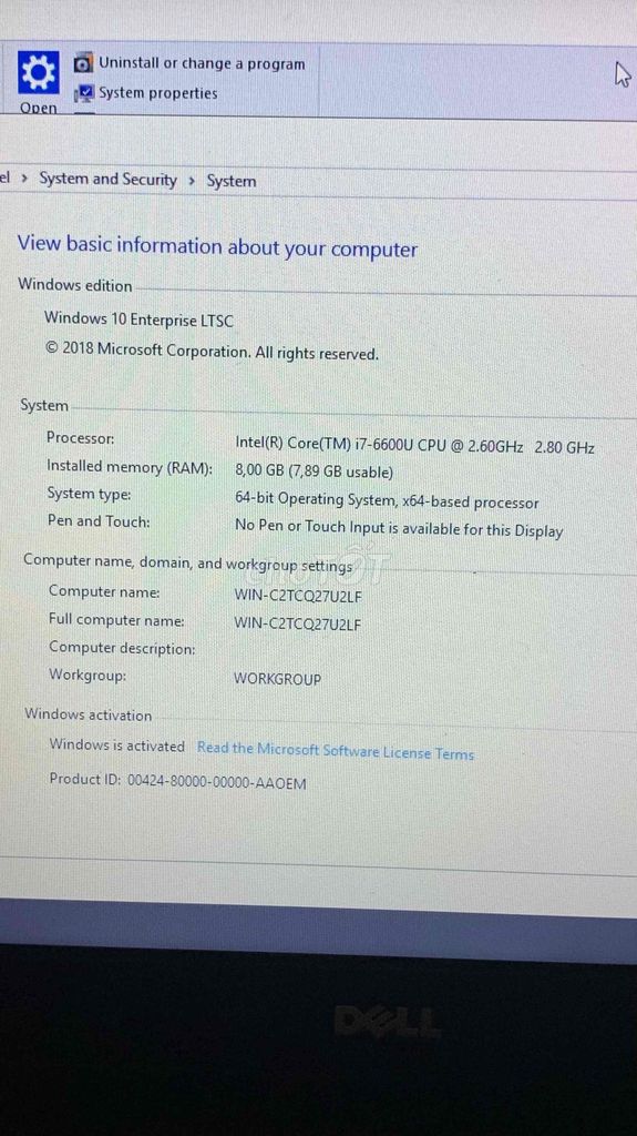 dư dùng cần bán laptop dell latitude 7270. Mua bán Laptop tại Huyện Củ Chi Tp Hồ Chí Minh được đăng bởi Phúc Bii hình 1