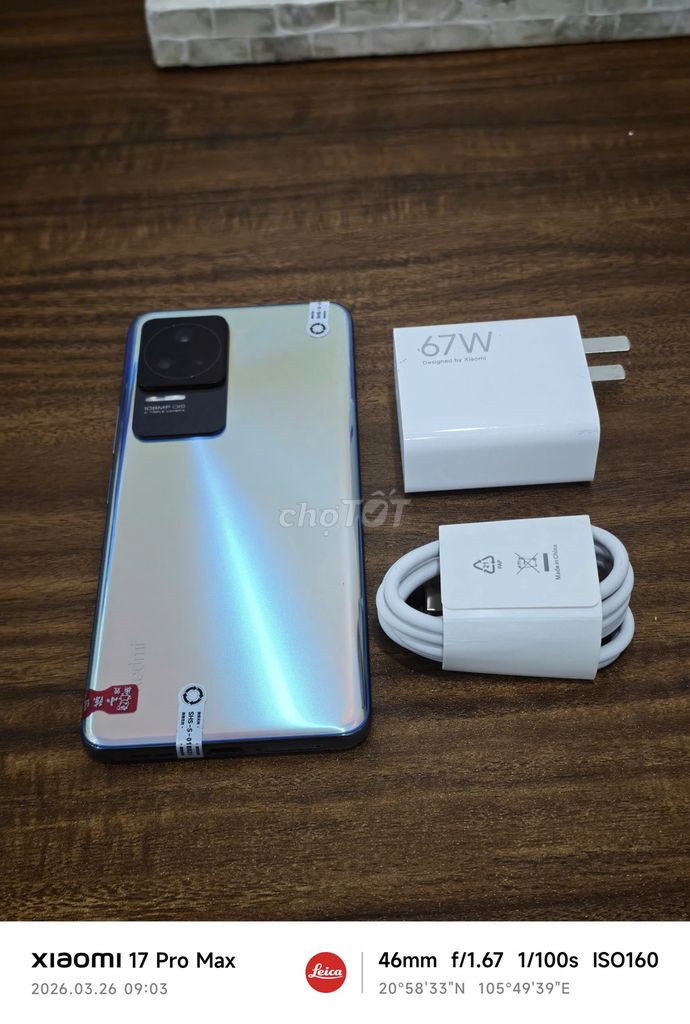 Redmi K50 Pro 8/256 Đa sắc sạc 120w có ship COD. Mua bán Điện thoại tại Quận Hoàng Mai Hà Nội được đăng bởi Trần Ngọc Hiếu hình 1