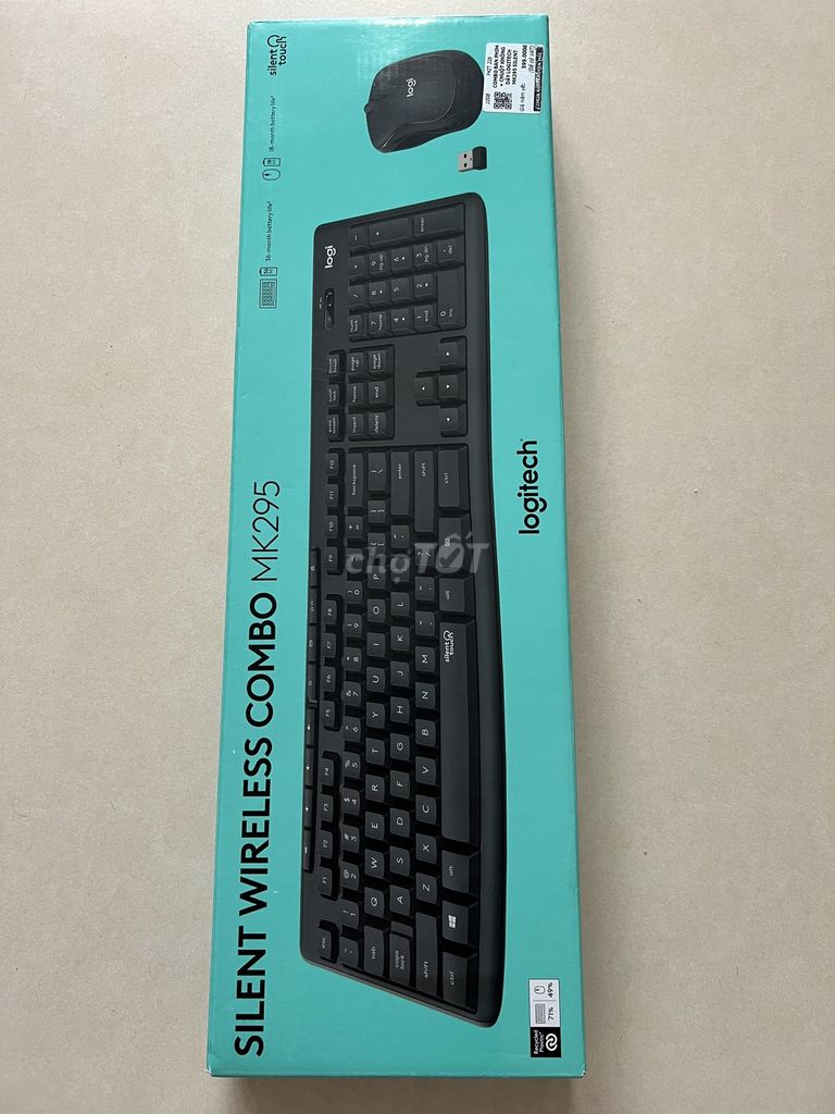Bộ bàn phím+chuột không dây Logitech MK295 Silent. Mua bán Phụ kiện (Màn hình, Chuột...) tại Quận 8 Tp Hồ Chí Minh được đăng bởi Tung Tung hình 1