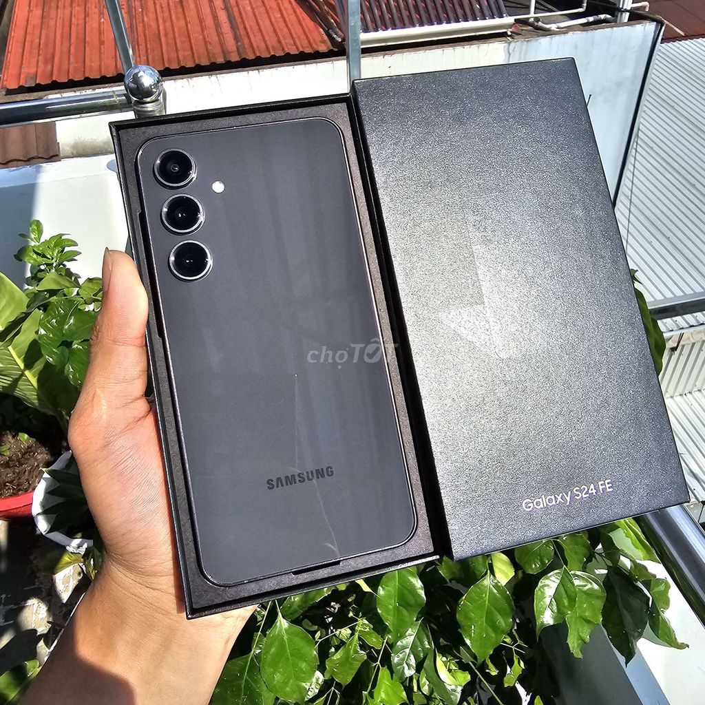 Samsung S24 FE 256GB Graphite Việt Nam Fullbox. Mua bán Điện thoại tại Thành phố Thủ Đức Tp Hồ Chí Minh được đăng bởi Quang Huy hình 1