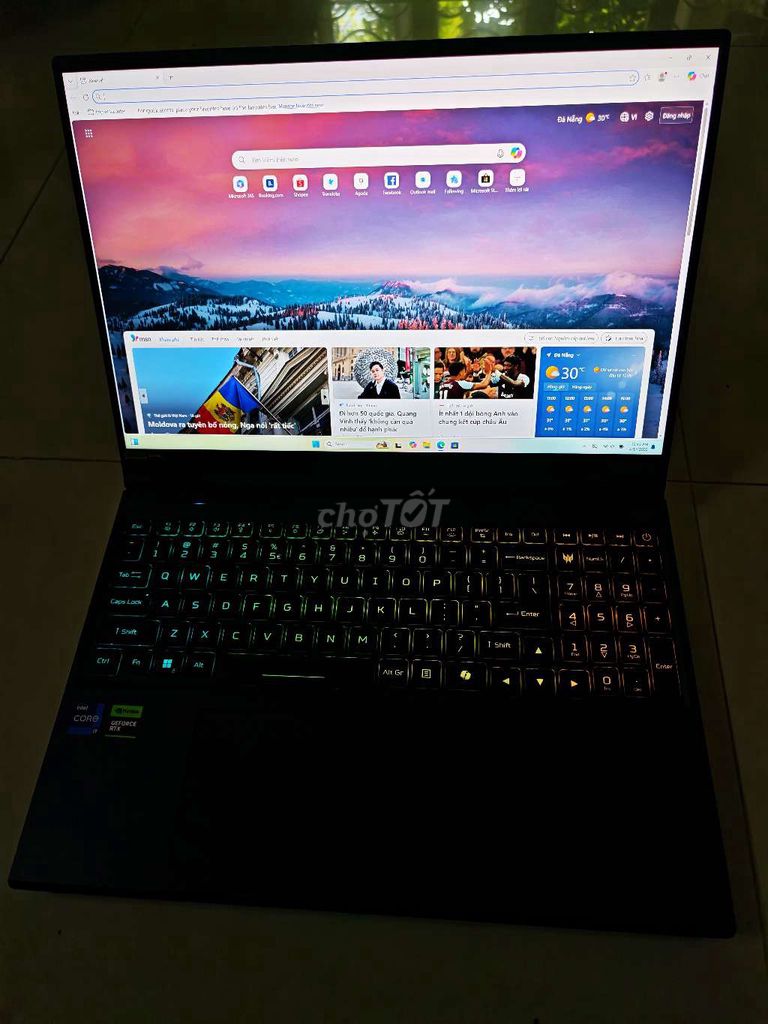 Helios Neo 16 14900HX 4060. Mua bán Laptop tại Quận Ngũ Hành Sơn Đà Nẵng được đăng bởi José Mourinho hình 1