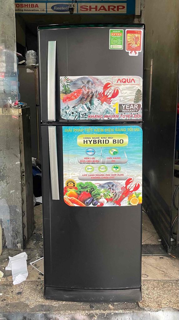 Tủ lạnh Sanyo 185 lít êm lạnh nhẹ điện