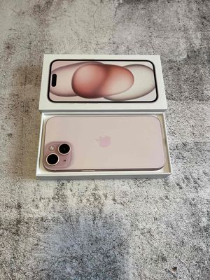 iPhone 15 256G Hồng QT Zin Đẹp Full Chuẩn Pin 95%