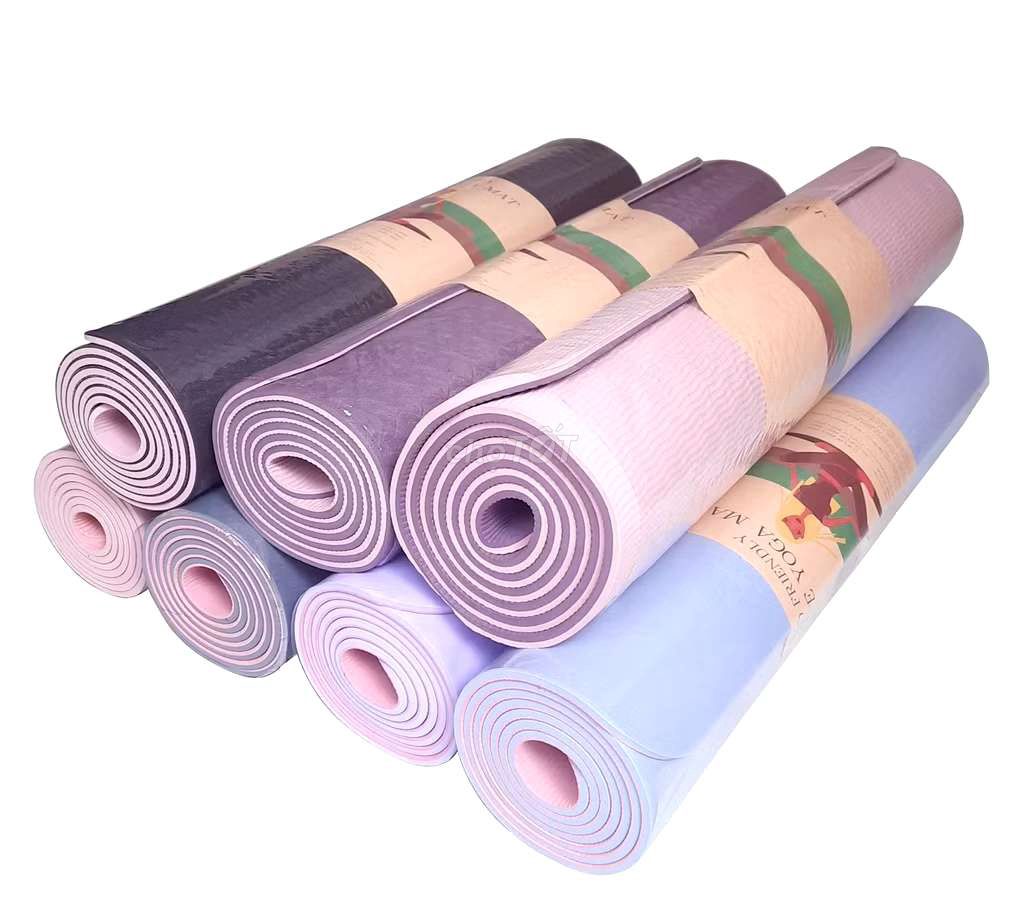 Thảm yoga 2 lớp dày 6mm cao cấp