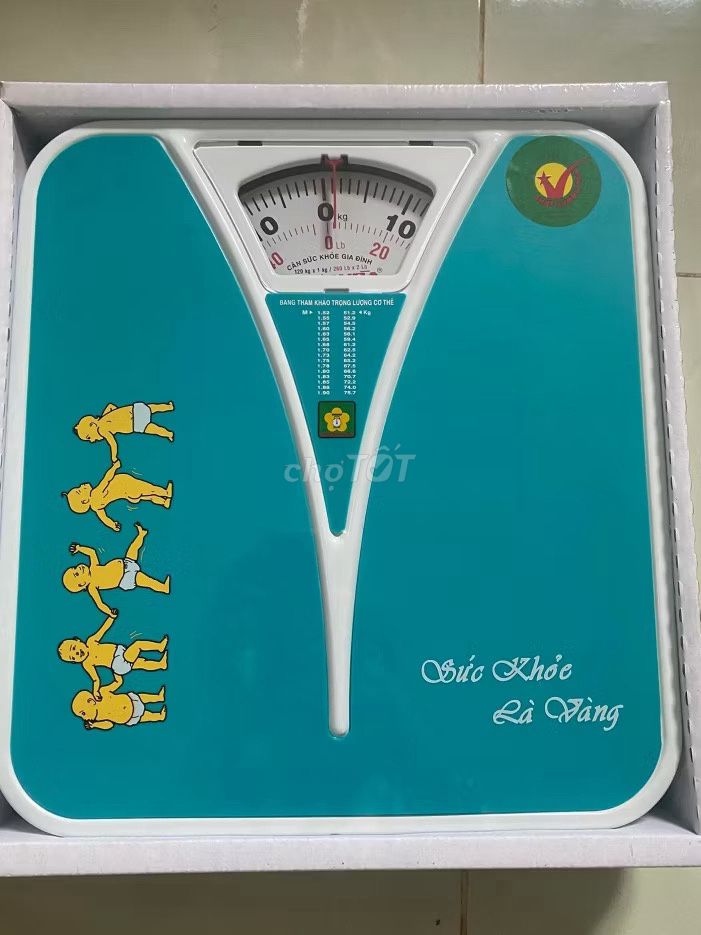 Cân sức khỏe Nhơn Hòa Xanh ngọc 120kg. Mua bán Nội thất, đồ gia dụng khác tại Quận Bình Thạnh Tp Hồ Chí Minh được đăng bởi Tên chưa cung cấp hình 1