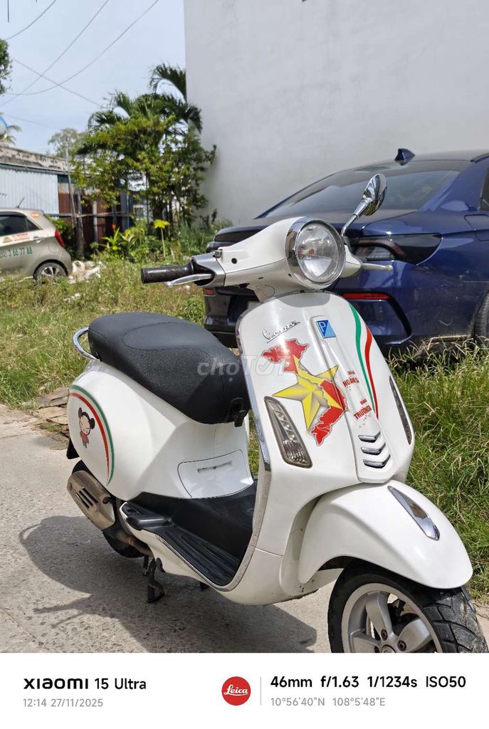 Vespa Primavera 125 đời 2015(FI). Mua bán Xe máy tại Thành phố Phan Thiết Bình Thuận được đăng bởi Hưng Phát Mobile Phan Thiết hình 4