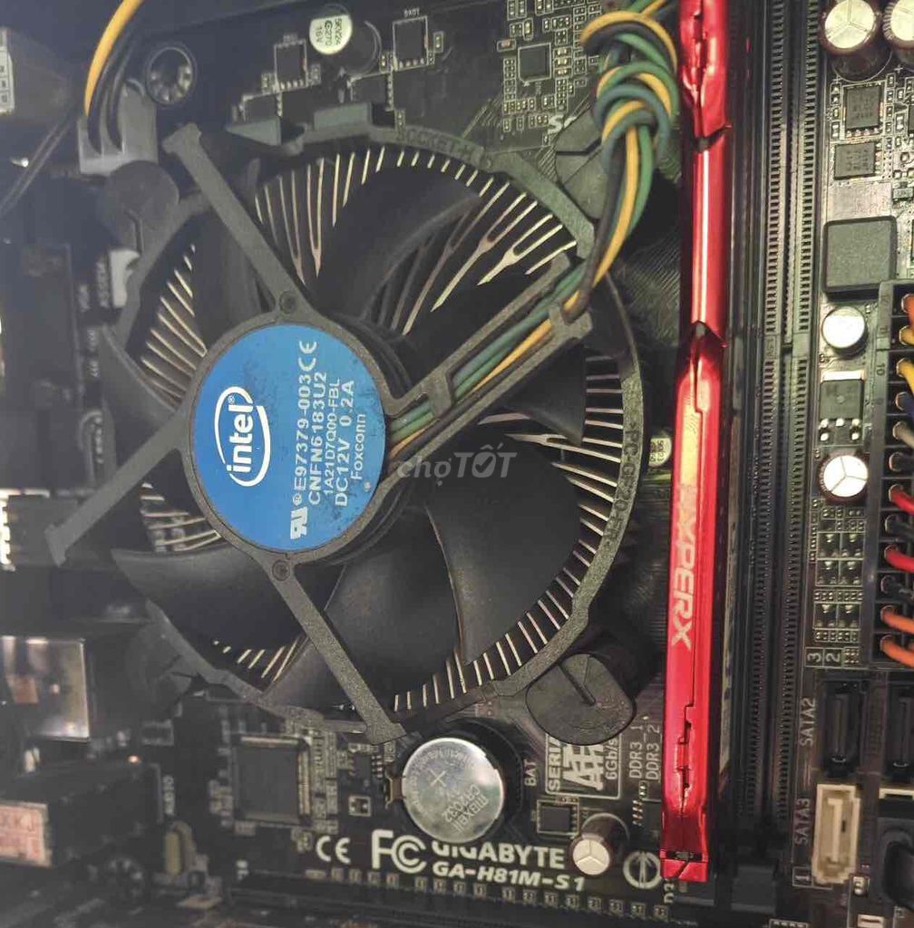 3 món: main H81 /chip i5 4570 /8GB ram = 900k. Mua bán Linh kiện (RAM, Card...) tại Huyện Trảng Bom Đồng Nai được đăng bởi Phu hình 1
