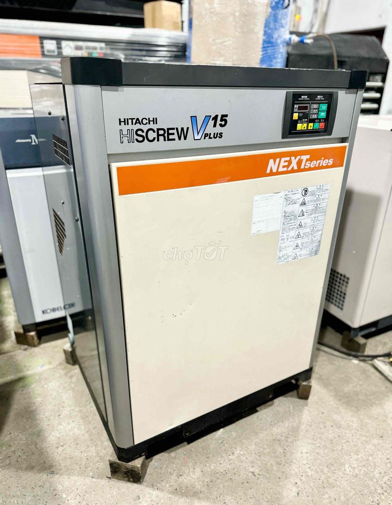 MÁY NÉN KHÍ TRỤC VÍT NHẬT HITACHI NEXT SERIES 20HP. Mua bán Đồ chuyên dụng, Giống nuôi trồng tại Quận 12 Tp Hồ Chí Minh được đăng bởi Phạm Lâm hình 1