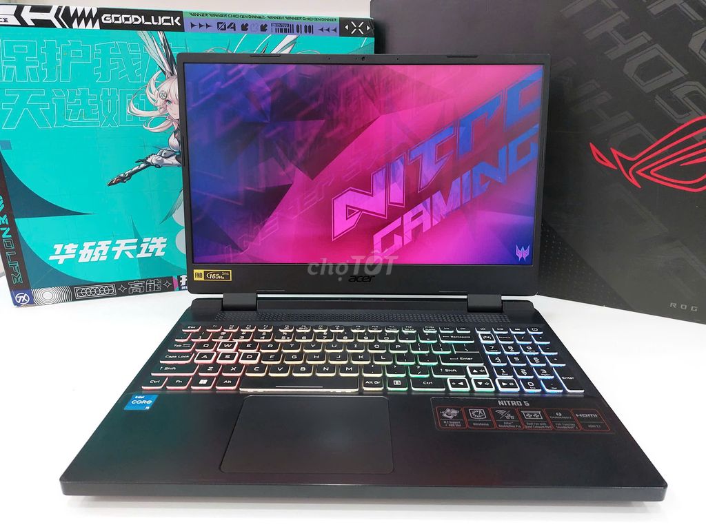 Acer Nitro 5 Tiger : i5-12500H 16G/512G RTX 3050Ti. Mua bán Laptop tại Quận Gò Vấp Tp Hồ Chí Minh được đăng bởi DuyStore hình 1