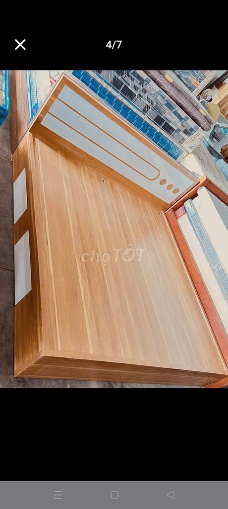 Giường hộp Gỗ MDF  2 hộp kéo. Mua bán Giường, chăn ga gối nệm tại Quận Tân Phú Tp Hồ Chí Minh được đăng bởi Phương hoa hình 1