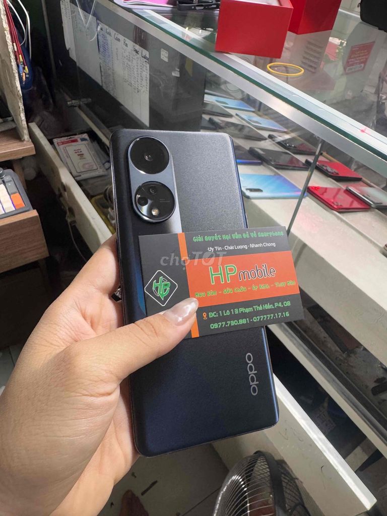OPPO RENO 8T 5G 128GB Đen. Mua bán Điện thoại tại Quận 8 Tp Hồ Chí Minh được đăng bởi HP MOBILE hình 1