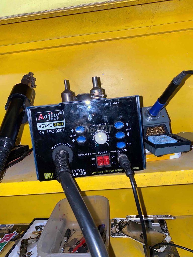 Máy khò hàn Aojiw 9512D 2IN1 Đã dùng. Mua bán Đồ chuyên dụng, Giống nuôi trồng tại Huyện Bình Chánh Tp Hồ Chí Minh được đăng bởi vĩnh Lộc  Nhận sửa iphone  Hài lòng khách  hình 1