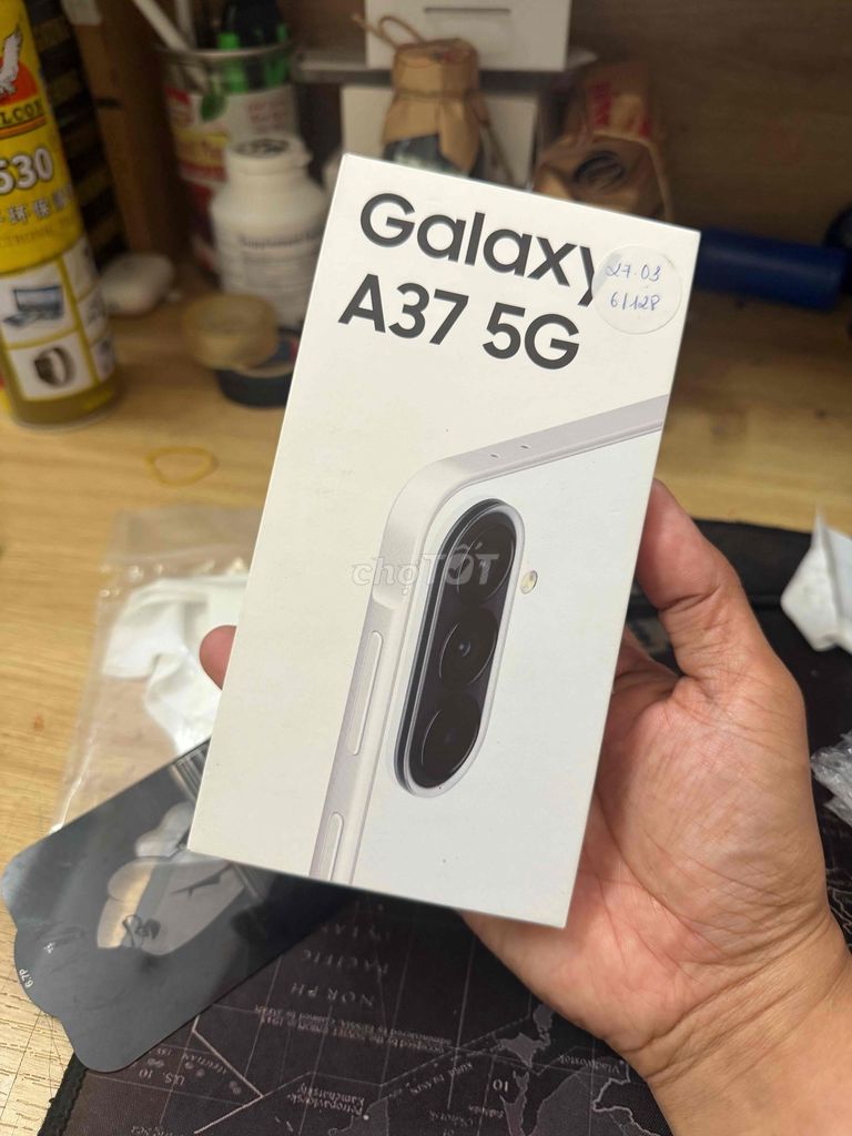 Samsung Galaxy A37 5G 6GB/128GB Trắng Việt Nam. Mua bán Điện thoại tại Quận Thanh Khê Đà Nẵng được đăng bởi Dshop323TrầnCaoVân hình 1