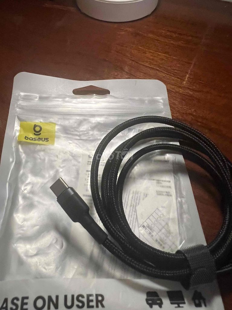 Cáp sạc Baseus USB-C sang USB-A. Mua bán Phụ kiện (Màn hình, Chuột...) tại Quận Bình Thạnh Tp Hồ Chí Minh được đăng bởi Giang hình 1