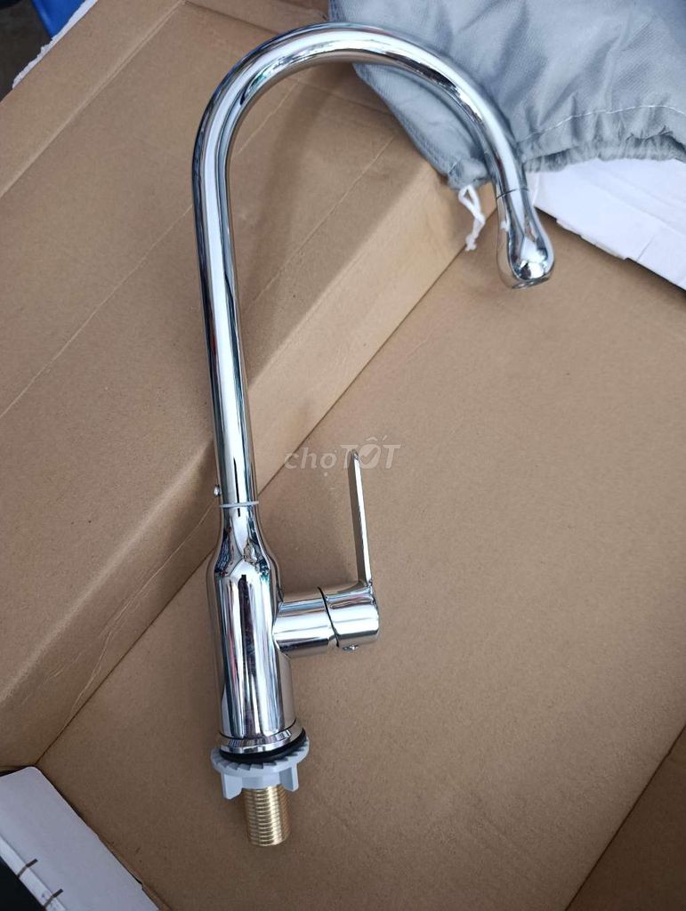 Vòi rửa bát đơn lạnh củ đồng. Mua bán Thiết bị vệ sinh, nhà tắm tại Huyện Thanh Trì Hà Nội được đăng bởi mai thị vui hình 1