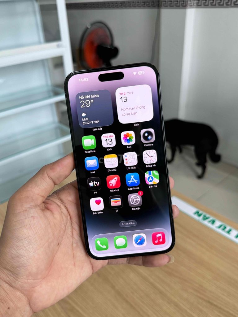 Apple iPhone 14 Pro Max 128GB Qte đẹp 98%. Mua bán Điện thoại tại Quận Ninh Kiều Cần Thơ được đăng bởi Âu IPhone hình 1