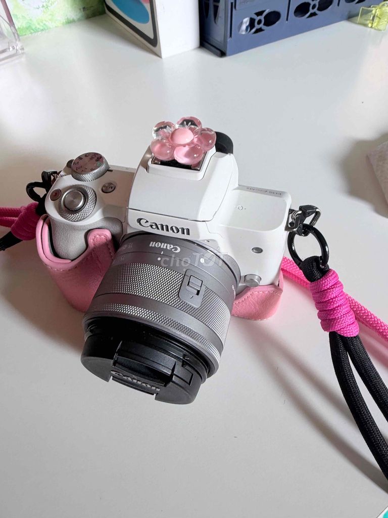 Máy ảnh Canon M50 Mark II Trắng. Mua bán Máy ảnh, Máy quay tại Quận 8 Tp Hồ Chí Minh được đăng bởi Thu Ngân hình 1