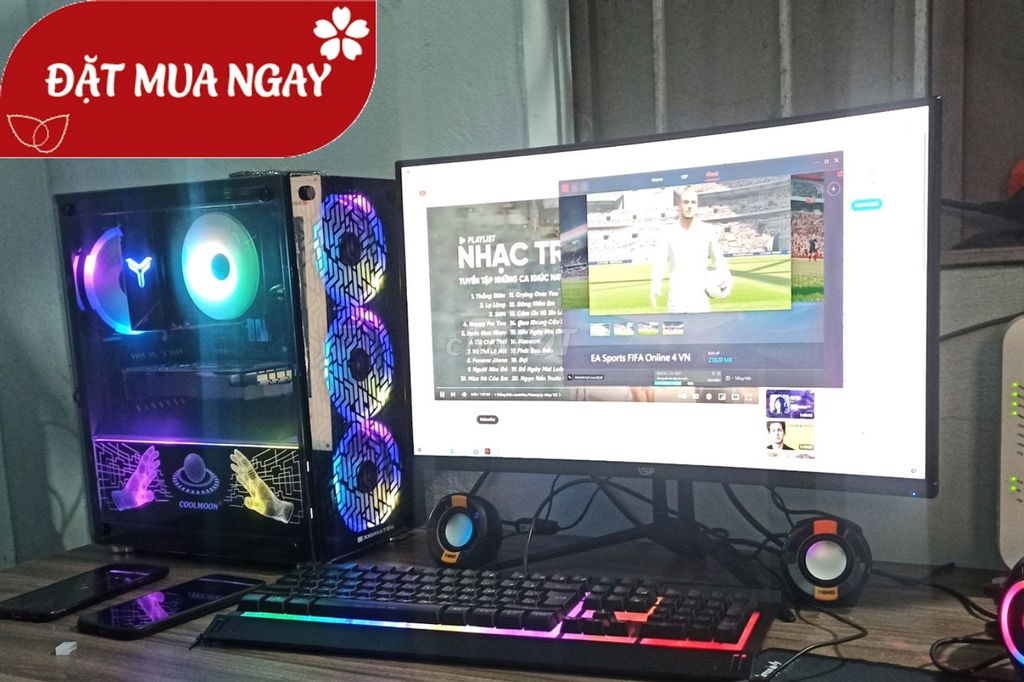 Xả kho Top 4 bộ PC gaming. Giá rẻ. Chơi game mượt