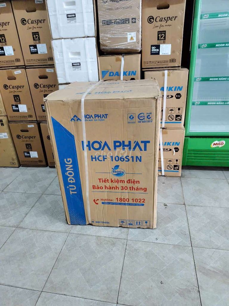 Tủ đông mini 100lít Hoà Phát