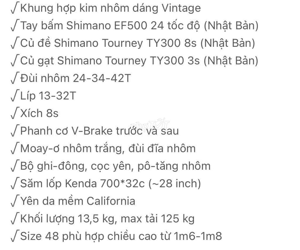 Bán xe sau 3 tháng đồng hành. Mua bán Xe đạp tại Huyện Hoài Đức Hà Nội được đăng bởi Đàm Tứ hình 6