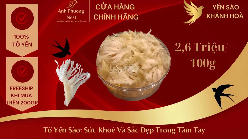 Yến Sào Khánh Hoà - 100g