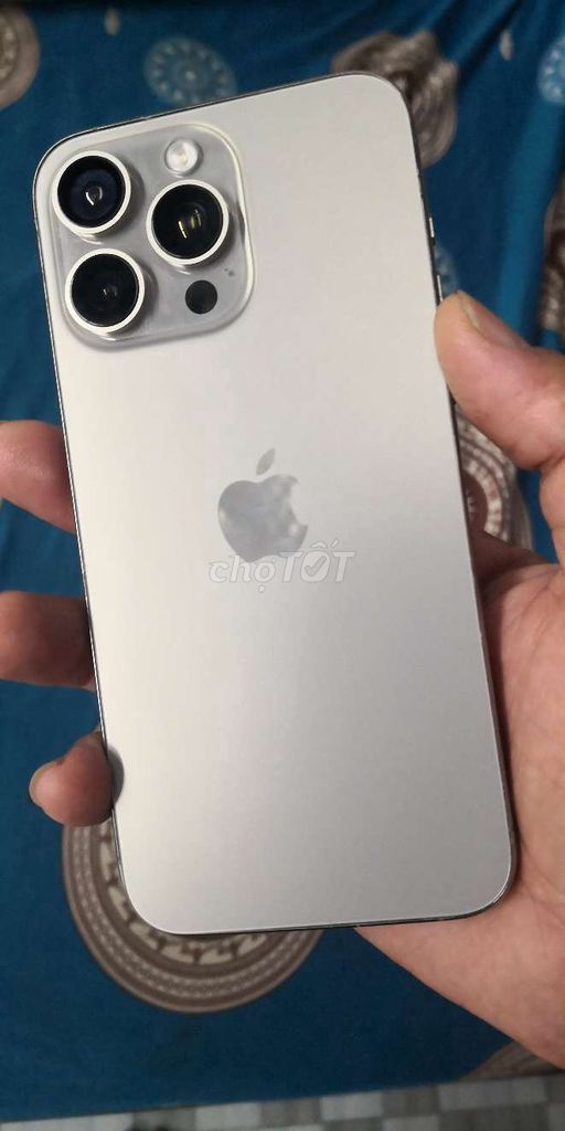 Apple iPhone 15 Pro Max 256GB Bạc. Mua bán Điện thoại tại Thành phố Long Xuyên An Giang được đăng bởi Đ T hình 1