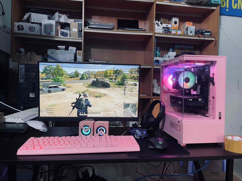 PC chơi game i3-10105F 22 inch 16GB/SSD 256G. Mua bán Máy tính để bàn tại Thị xã Tân Uyên Bình Dương được đăng bởi lê âu hình 1